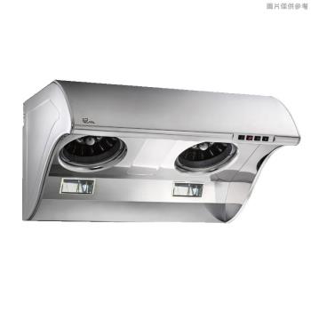 (含標準安裝)喜特麗【JT-1710L】90cm斜背式大風胃排油煙機-不鏽鋼