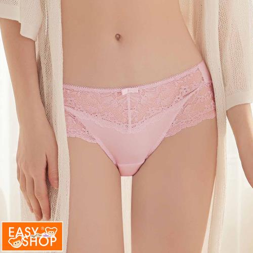 【EASY SHOP】Miss Audrey-防擴雙C-舒適百搭平口內褲-淺紫