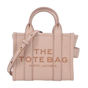 MARC JACOBS THE LEATHER MICRO TOTE 皮革兩用托特包-玫瑰粉