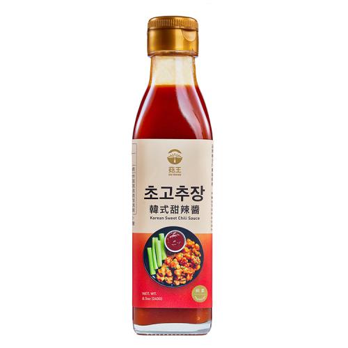 【菇王】韓式甜辣醬 240g/瓶-全素