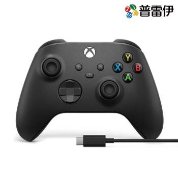 【普雷伊】【Xbox】Xbox 無線控制器 黑色 + USB-C 連接線 免運費