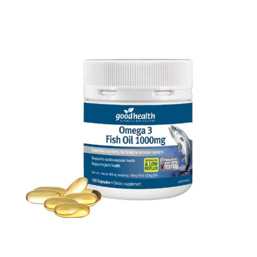 紐西蘭goodhealth深海純淨DHA&EPA魚油膠囊1000毫克/150顆(無腥味/男女皆可/維生素)