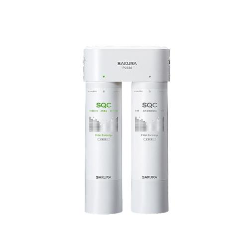 (含標準安裝)櫻花【P0780C】快捷高效淨水器-雙管除菌型(無附鵝頸龍頭)