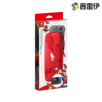 【普雷伊】【NS】Nintendo Switch 配件包(保護包+液晶保護貼)(瑪莉歐奧德賽款式)