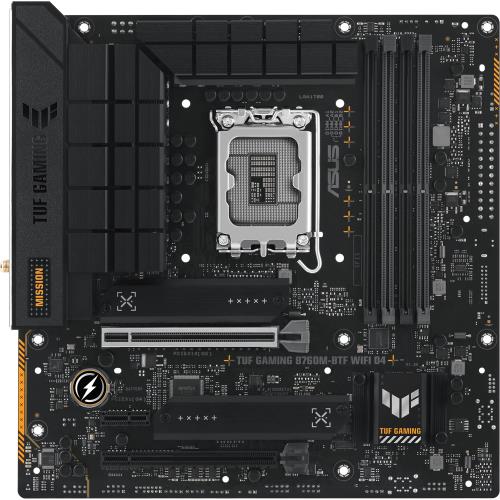 ASUS 華碩 背插式 TUF GAMING B760M-BTF WIFI D4 背插式主機板 / LGA1700 13代 / DDR4