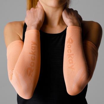 [ROCKAY] Ignite Arm Sleeves 高循環機能運動袖套 - Papaya/White