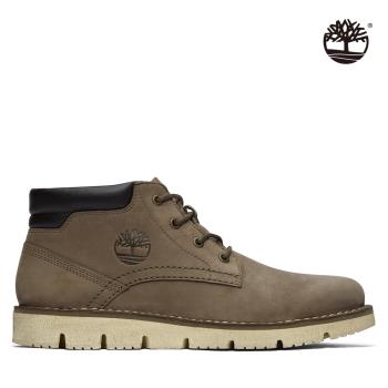 Timberland 男款橄欖綠全粒面皮革查卡靴A2BGA901