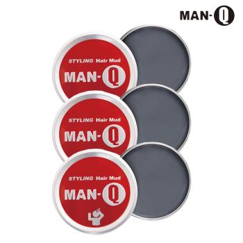 MAN-Q 強力塑型髮泥x3入(60g/入)