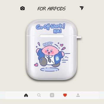 ins可愛日系卡通airpods pro3代無線藍牙耳機保護套蘋果1/2代殼
