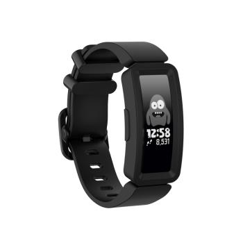 適用Fitbit Ace2一體保護殼表帶inspire防丟硅膠替換inspire HR套