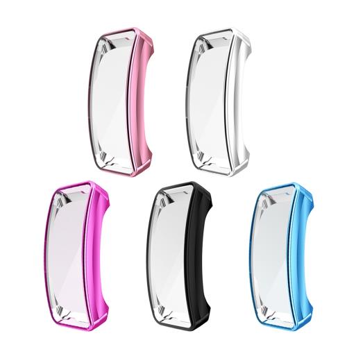 適用fitbit inspire手表保護殼inspire hr TPU防摔軟硅膠電鍍全包軟殼