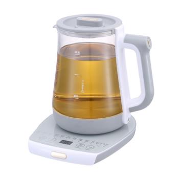 110V美標養生壺1.8L玻璃電燒水壺煮茶器Health Pot出口北美小家電