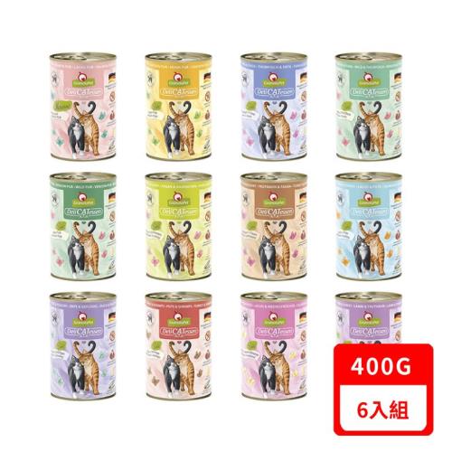 GranataPet葛蕾特-精緻食光無穀主食貓罐系列400g X6入組(下標數量2+贈神仙磚)