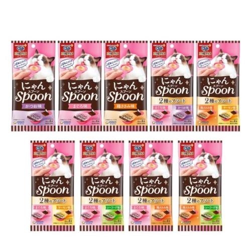 日本Unicharm銀湯匙(銀のスプーン)肉泥系列 10g*4入