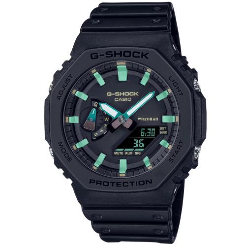 CASIO G-SHOCK  農家橡樹 新古典主義 雙顯腕錶 GA-2100RC-1A