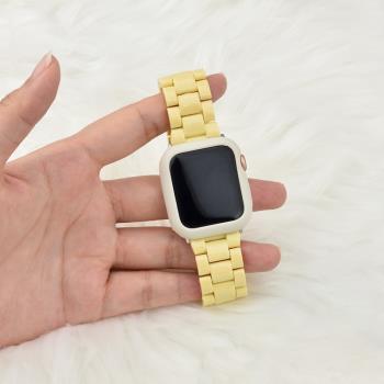 適用applewatch7表帶s7蘋果手表表帶s8代iwatch7手表帶s5彩色智能女款小眾se潮殼4替換帶保護套配件腕帶3/2/1