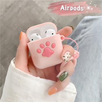 airpods貓爪蘋果藍牙2代保護套