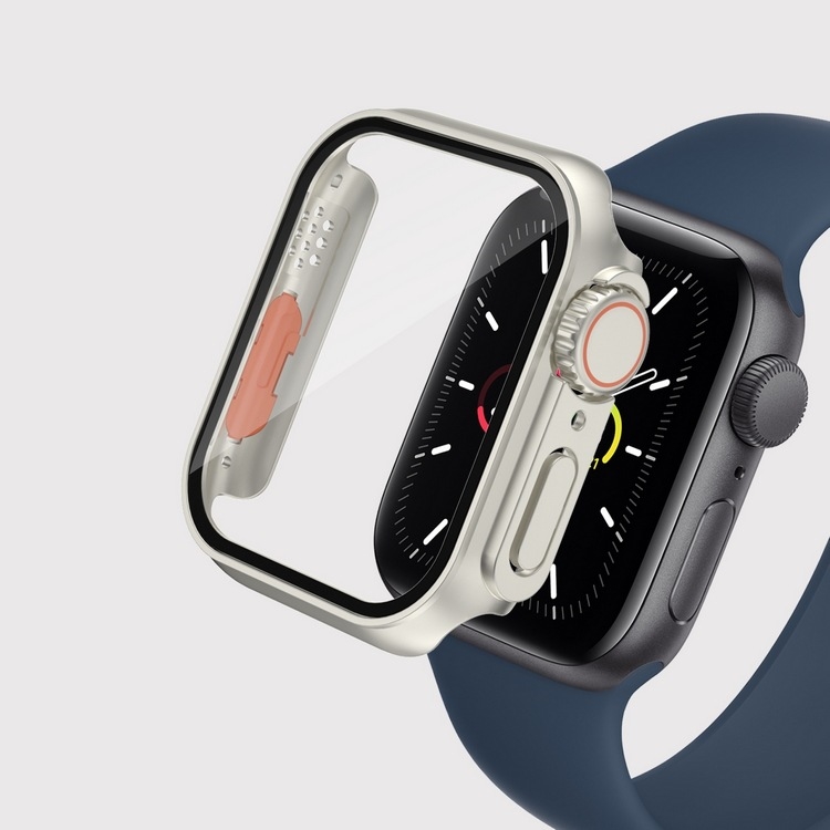 秒變ultra蘋果手表全包表殼改裝殼適用apple watch7/8代變ultra保護殼