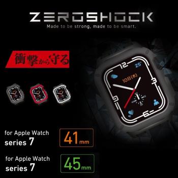 ELECOM蘋果手錶iwatch抗沖擊表殼簡約輕薄織物表帶保護殼套一體