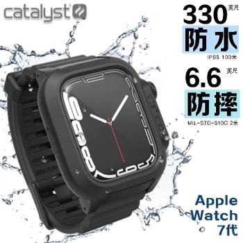 catalyst適用蘋果iwatch7手表保護套AppleWatch防水保護殼s7防摔