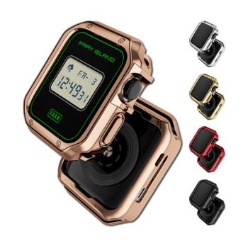 iwatch5保護殼蘋果手表s6表殼watchSE全包防摔套Apple Watch7軟殼