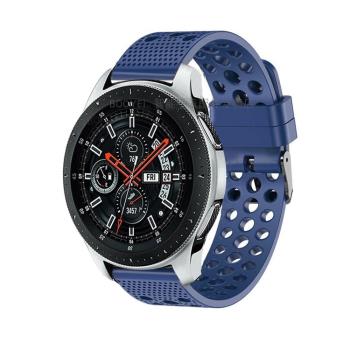三星Gear S3運動智慧手錶Galaxy watch3 SM-R800表帶矽膠腕帶22mm