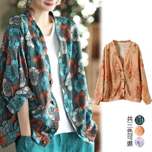 【韓國K.W.】Sale輕薄透氣亞麻外套襯衫