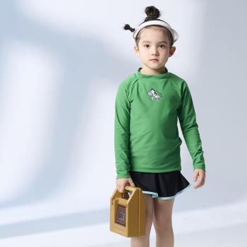 【SAIN SOU】女童長袖抗UV防曬機能衣 A802306