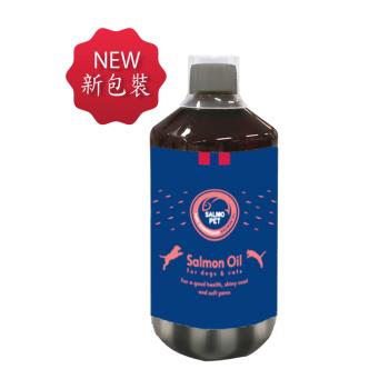 【Salmopet】挪威活力寶深海鮭魚油1000ml(狗貓可用)