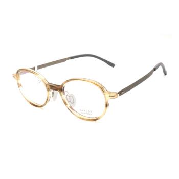 【VYCOZ】inclineC 光學眼鏡鏡框 MISS HON 透明果凍感 橢圓框眼鏡 複合式膠框 橢圓膠框 48mm