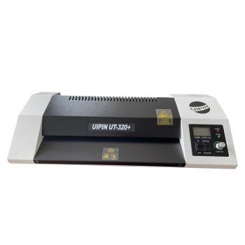 UIPIN辦公室(4滾輪)A3護貝機UT320+ (外加熱型) 液晶螢幕顯示