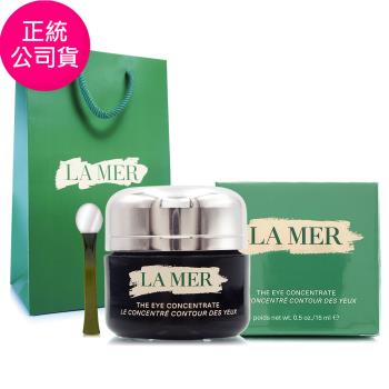 LA MER海洋拉娜 濃萃修復眼霜15ml - 附按摩棒 (盒裝/正統公司貨) 贈提袋