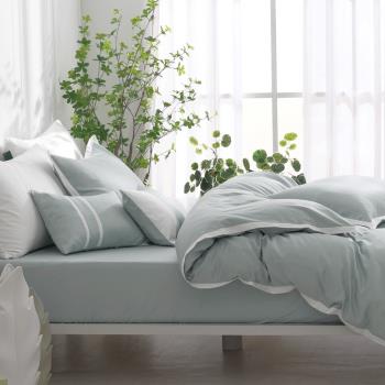 好關係 HAOKUANXI｜一框一夢系列-純境長纖棉床包被套枕套組-標準雙人