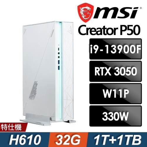 MSI Creator P50 13SI-245TW (i9-13900F/32G/1TSSD+1TB/RTX3050_8G/W11P)