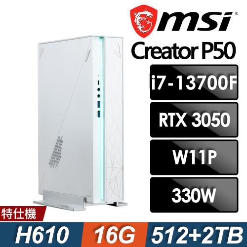 MSI Creator P50 13SI-245TW (i7-13700F/16G/512SSD+2TB/RTX3050_8G/W11P)