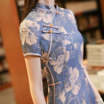 改良版年輕款少女中國風日常旗袍