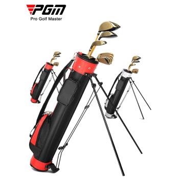 PGM 高爾夫球包男士支架包 簡易槍包 golf球桿筒 便攜式PU包