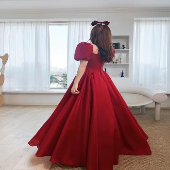 【女神婚紗禮服】 高端設計宮廷新款公主顯瘦晚禮服