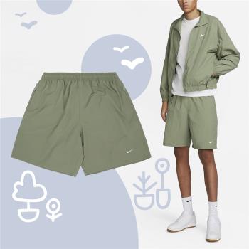 Nike 短褲 LAB Solo 綠 男款 褲子 防潑水 拉鍊口袋 寬鬆 快乾 DX0750-386