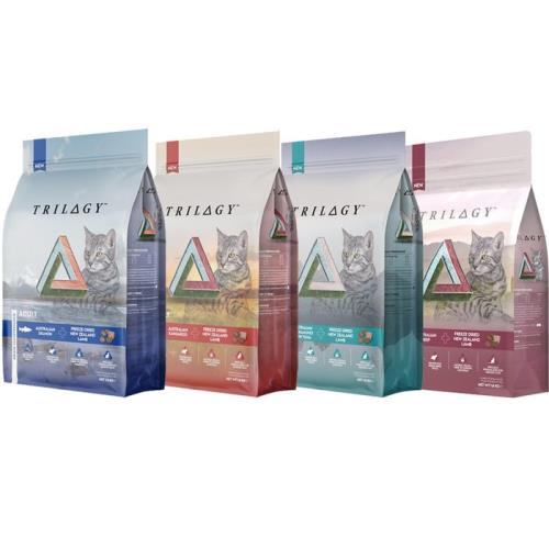 TRILOGY奇境-無穀全貓糧系列 添加紐西蘭羊肺凍乾 (四種口味) 300g