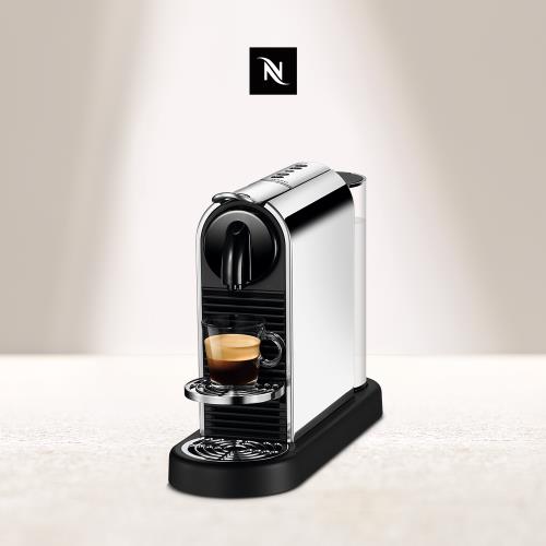 下單再折★【Nespresso】膠囊咖啡機 CitiZ Platinum 不鏽鋼金屬色