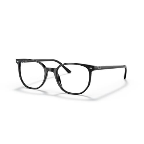 【RayBan】雷朋 光學鏡框 RX5397F 2000 52mm 多邊造型 橢圓框眼鏡 黑框 膠框眼鏡