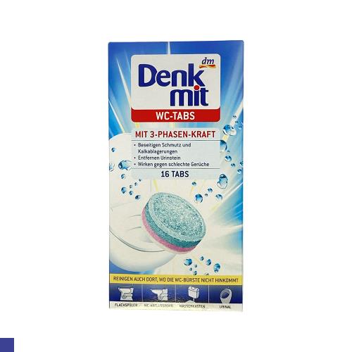 德國 DM Denkmit 馬桶強效去污錠 25g*16顆