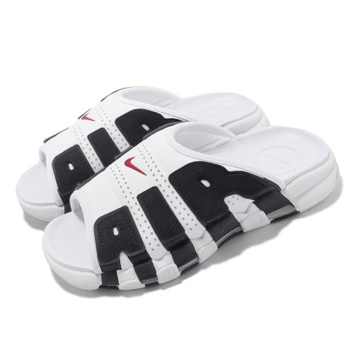 Nike 拖鞋Wmns Air More Uptempo 女鞋男鞋白黑大AIR 熊貓運動拖鞋