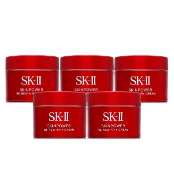 SK-II 肌源賦能煥顏活膚霜為專櫃級保養產品，適用於各種肌膚，特別適合大人使用。本產品為15g*2裝，附旅行袋組，方便攜帶。製造日期至2028年5月，儲存期限為3年，品質有保障。