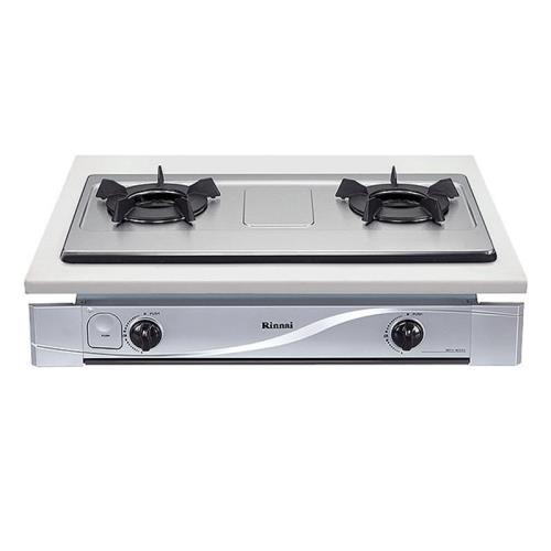 (含標準安裝)林內【RBTS-N201(S)】崁入式內焰雙口爐二口爐(不鏽鋼)