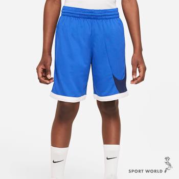 Nike 童裝 大童 短褲 籃球 排汗 藍【運動世界】DM8186-480