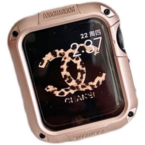 適用蘋果iwatch6手表殼apple watch全包鋼化膜一體硅膠防摔保護套
