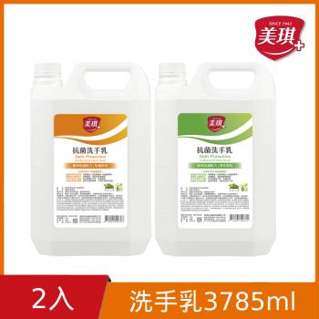 美琪抗菌洗手乳3785mlx2(玫瑰果萃/淨萃青桔)