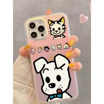 原田治其日本情侶周邊適用iphone14promax蘋果13手機殼新款12pro創意卡通14pro女款13promax矽膠11手機套